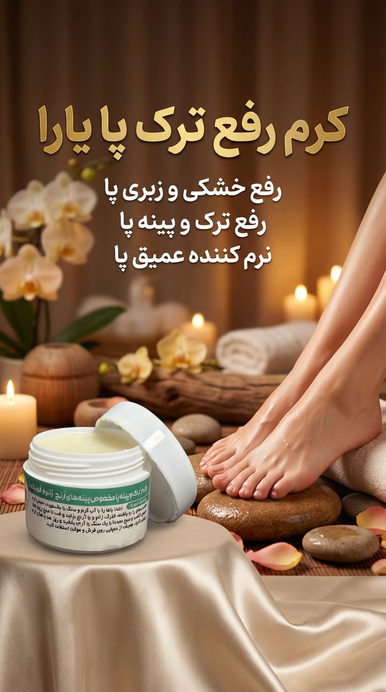 کرم تخصصی ترمیم پا یارا