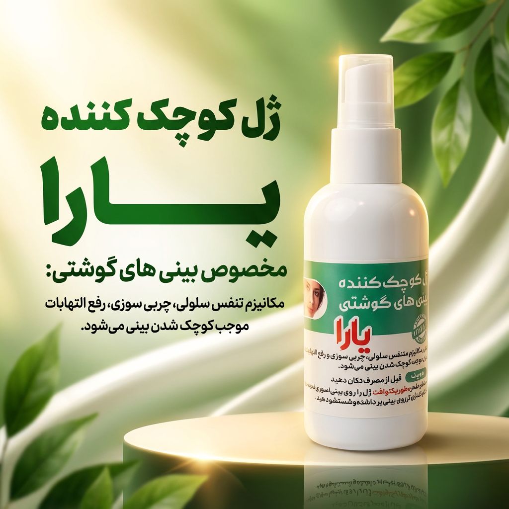 ژل کوچیک کننده بینی یارا