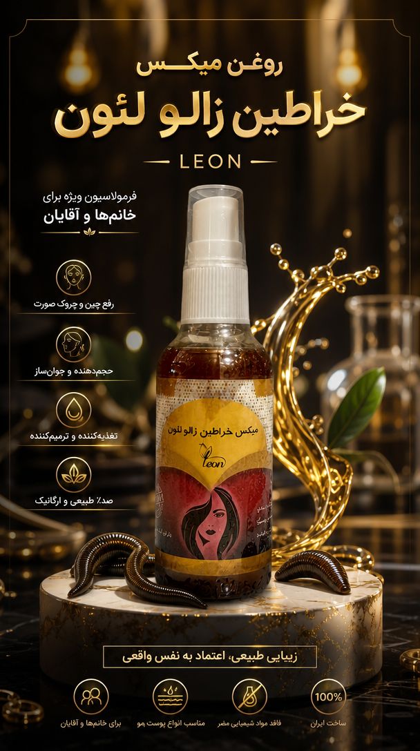 روغن خراطین زالو لئون