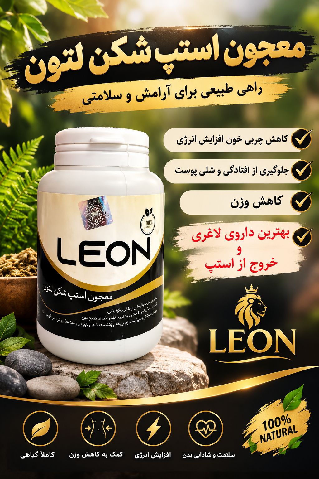 استپ شکن لئون با ارسال رایگان